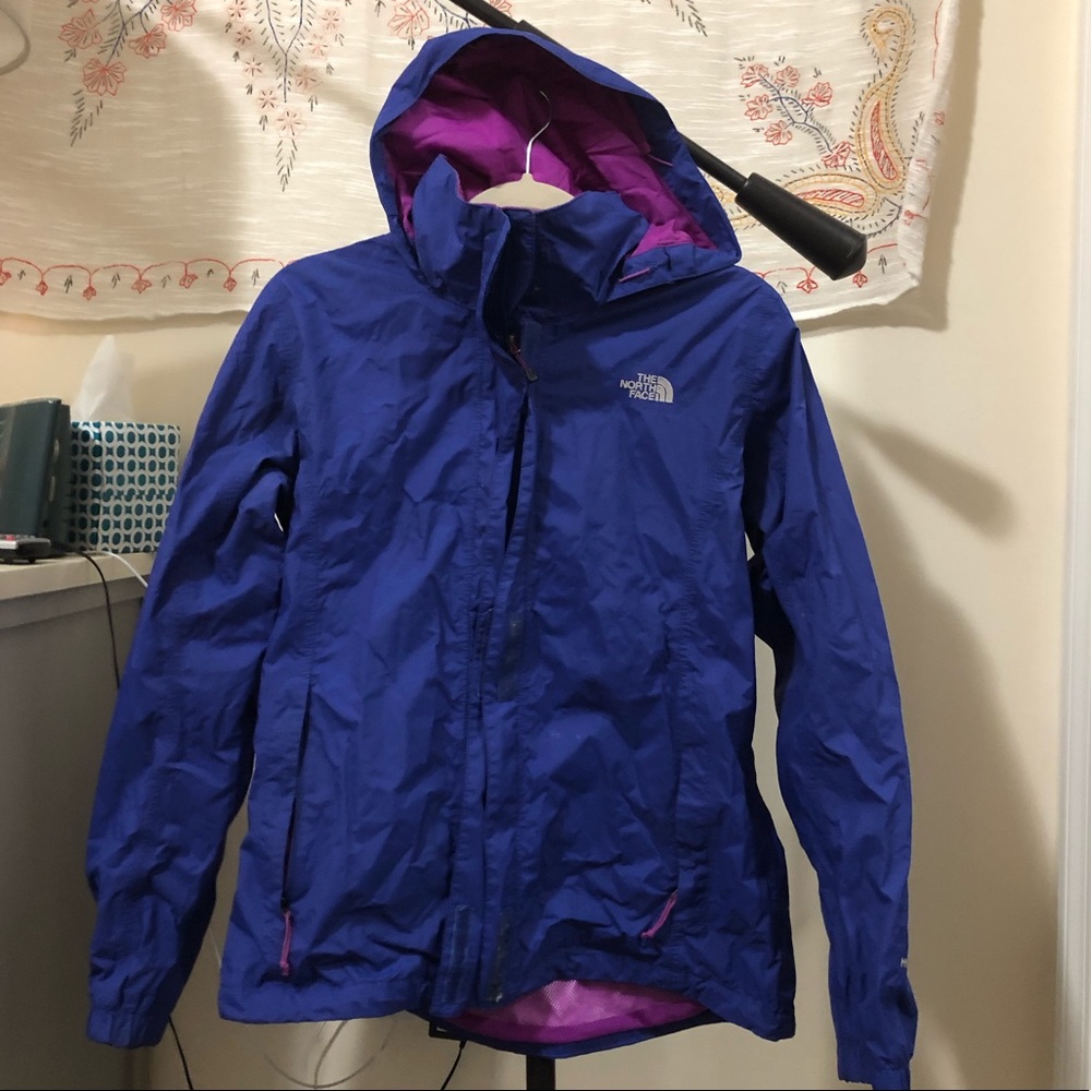 Large NorthFace Rain Coat